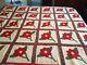 Vintage Flower Quilt Top, Hand Pieced And Hand Applique! 64x76