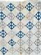 Vintage Handmade Patchwork Quilt, Very Old! Blue, White, Beige. 60x71. 1920's