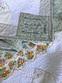 Vintage Handkerchief Quilt