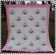 Vintage Handmade Hand Quilted Pink Appliqué Tulip Quilt 80 X 100 Estate Find