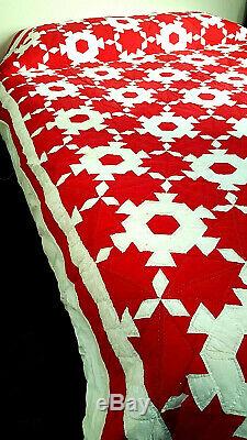 Vintage Handmade Patchwork Quilt