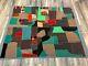 Vintage Handmade Patchwork Quilt 1950's Great Design 82 X 65