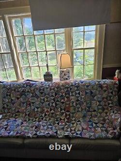 Vintage Handmade Quilt, As Is, Please Read