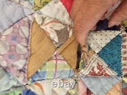 Vintage Handmade Quilt, As Is, Please Read