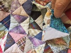 Vintage Handmade Quilt, As Is, Please Read