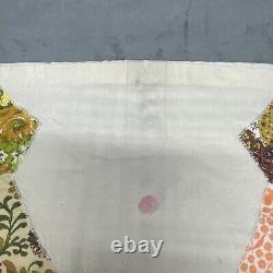 Vintage Handmade Quilt Sunbonnet Sue Holly Hobbie Vintage Patch Work