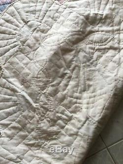 Vintage-Handmade Quilts Good Condition