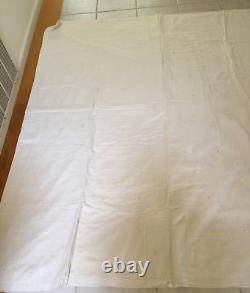 Vintage Handmade pink white floral bedspread coverlet bed blanket Quilt 72x80