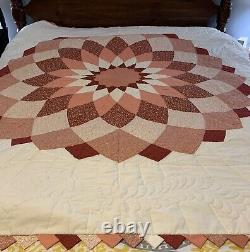 Vintage Homemade Quilt 74x 74