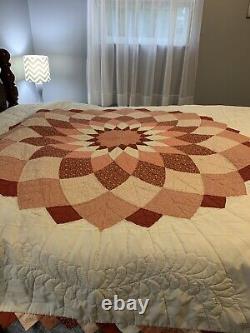 Vintage Homemade Quilt 74x 74