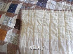 Vintage Large Handmade Attic Windows Quilt From The Collection Of Louise Howey