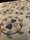 Vintage Pieced & Appliqued Handmade Quilt 88 X 104 Quilt Encircled Hearts