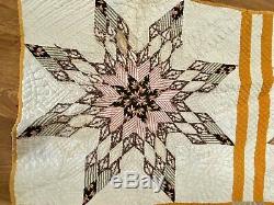 Vintage antique handmade quilt
