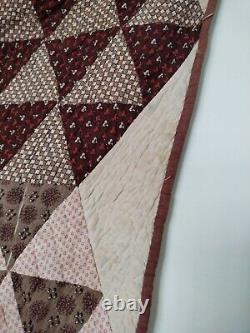 Vintage gorgeous Quilt hand Quilted quilt patchwork large size item672