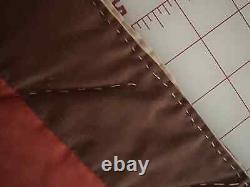 Vintage hand quilted HUGE quilt! 100x94 A warm & cozy beauty