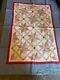 Vintage Hand Quilted Star Patterned Quilt 60 X 81