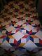 Vintage, Handmade Quilt Large Size 90x98 Beautiful, Excellelent Condition