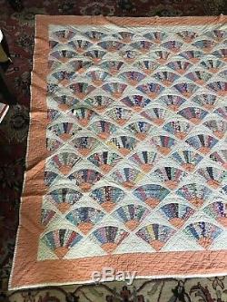 Vintage handmade patchwork quilt