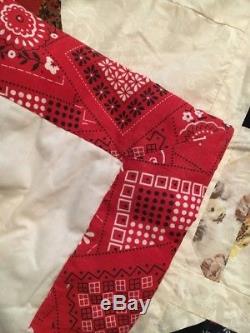 Vintage handmade patchwork quilts