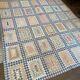 Vintage Handmade Quilt 86x81 New Condition! Hand Quilted