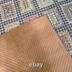 Vintage handmade quilt 86x81 New Condition! Hand Quilted
