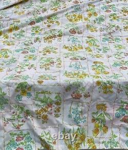 Vintage summer handmade quilt